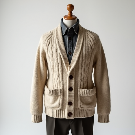 Women's Cable Knit Cardigan