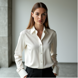 Women's Intellectual Collar Shirt
