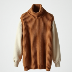 Women's Layered Turtleneck & Vest Combo