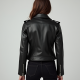 Women's Faux Leather Biker Jacket