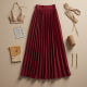 A-Line Midi Skirt