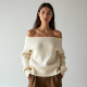Off-Shoulder Knit Top