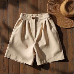 Women's Linen Blend Shorts