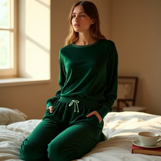 Women's Soft Velvet Loungewear
