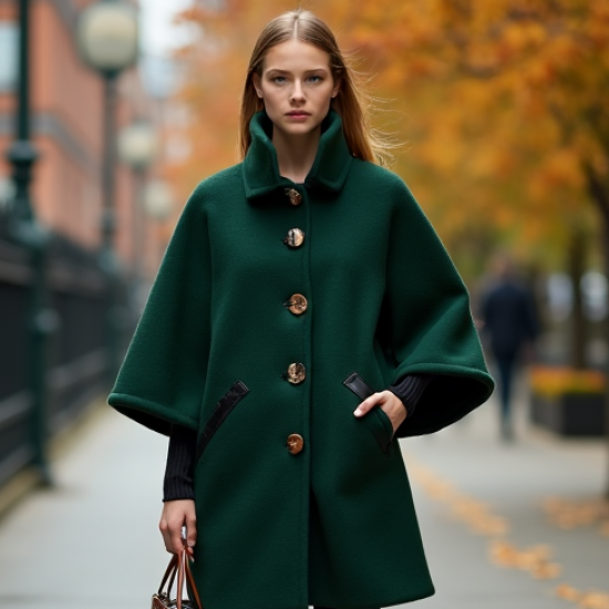 Cape Style Coat