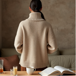 Women's Turtleneck Sweater for Women