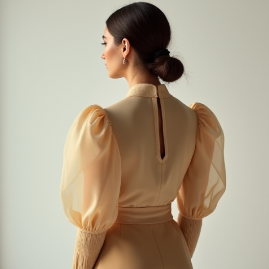 Women's Statement Sleeve Blouse