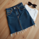 Denim Mini Skirt