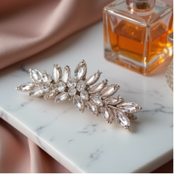 Crystal Embellished Hair Clip