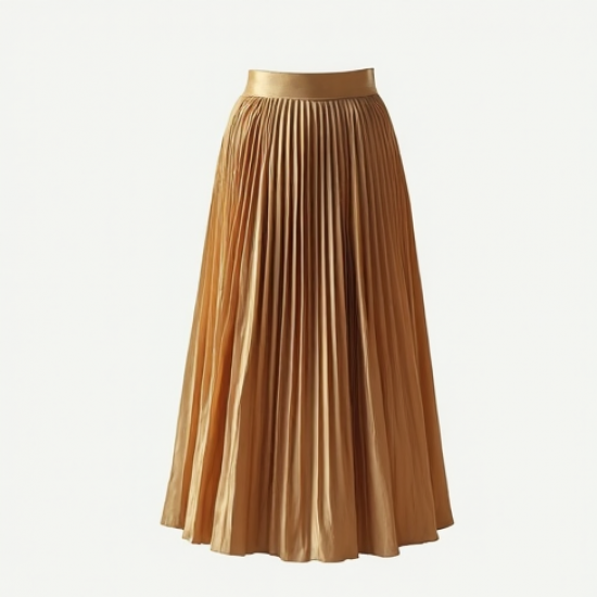Women's A-Line Midi Skirt