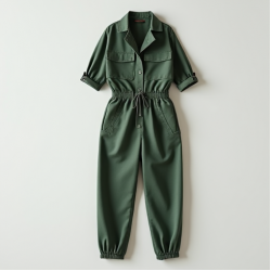 Women's Relaxed Athleisure Jumpsuit