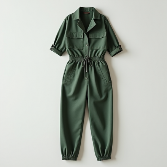 Women's Relaxed Athleisure Jumpsuit