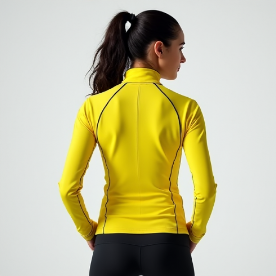 Women's Sunshine Yellow Quarter-Zip Pullover