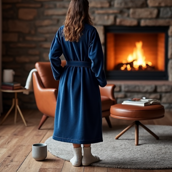 Women's Cozy Fleece Robe