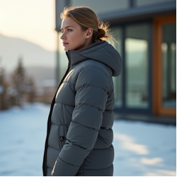 Women's Quilted Puffer Jacket