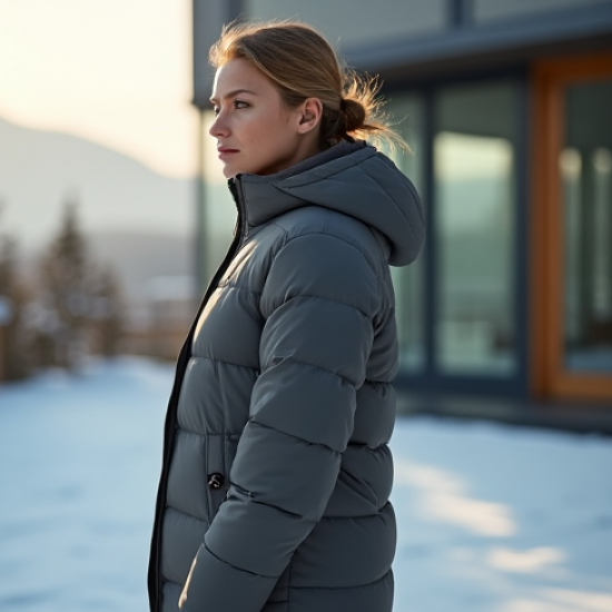 Women's Quilted Puffer Jacket
