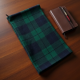 Vintage Plaid Office Pencil Skirt