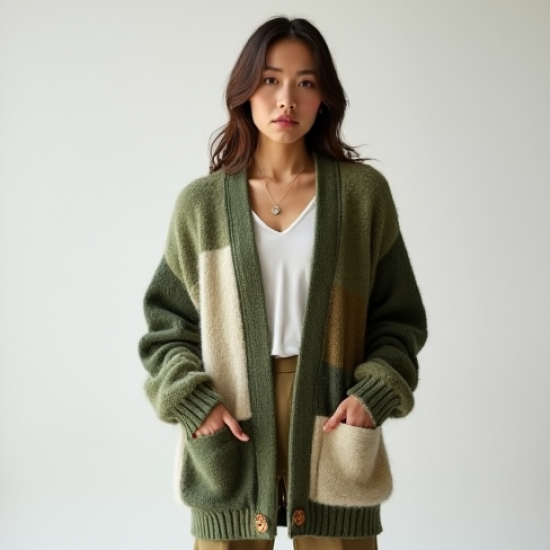 Women's Multi-Texture Cardigan