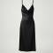 Women's Satin Slip Midi Dress