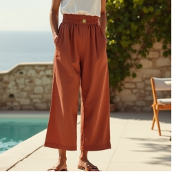 High Waist Culottes