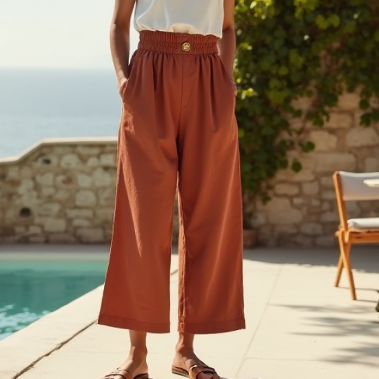 High Waist Culottes