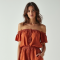 Women's Off-Shoulder Romper