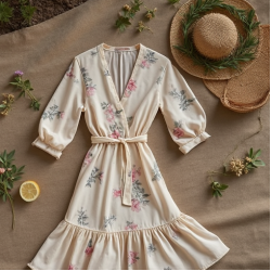 Women's Floral Midi Dress