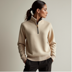 Women's Elevated Quarter-Zip Pullover