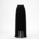 Women's Dramatic Fringe Midi Skirt