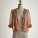 Draped Front Evening Bolero Shrug