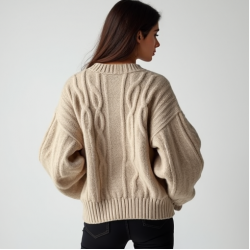 Women's Oversized Crewneck Sweater
