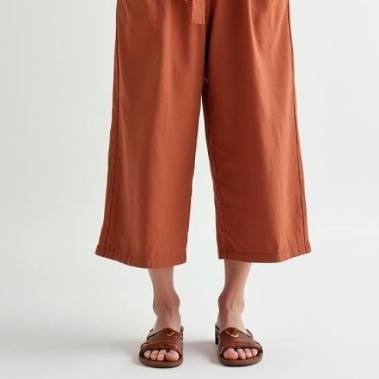 Women's Cropped Leg Jumpsuit