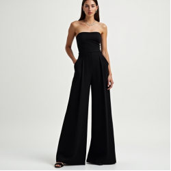 Women's Strapless Jumpsuit