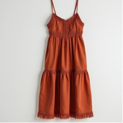 Women's Tiered Fringe Sundress