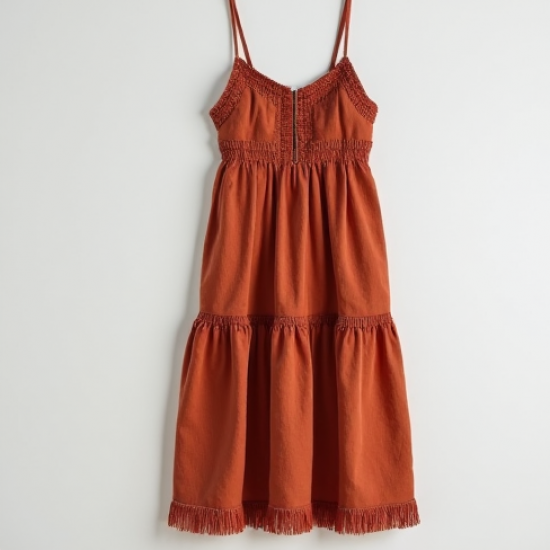 Women's Tiered Fringe Sundress