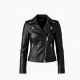 Women's Faux Leather Biker Jacket