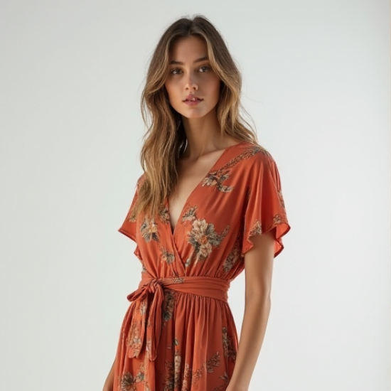 Boho Flowy Maxi Dress