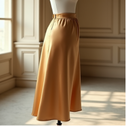 Women's Satin Slip Skirt