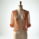 Draped Front Evening Bolero Shrug