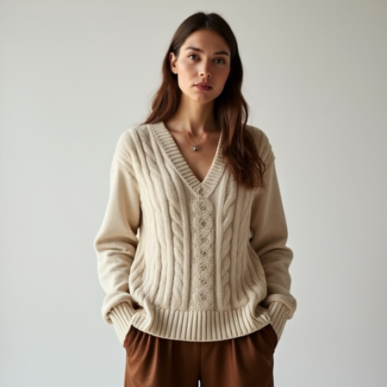 Women's Knit Vest Layering Piece