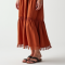 Women's Textured Fringe Tiered Dress