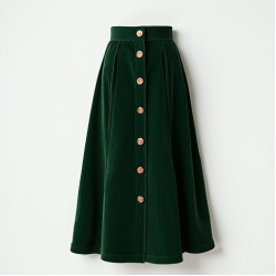 Women's Vintage Bookish Midi Skirt