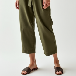 Women's Belted Waist Jumpsuit