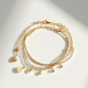 Layered Delicate Chain Bracelet