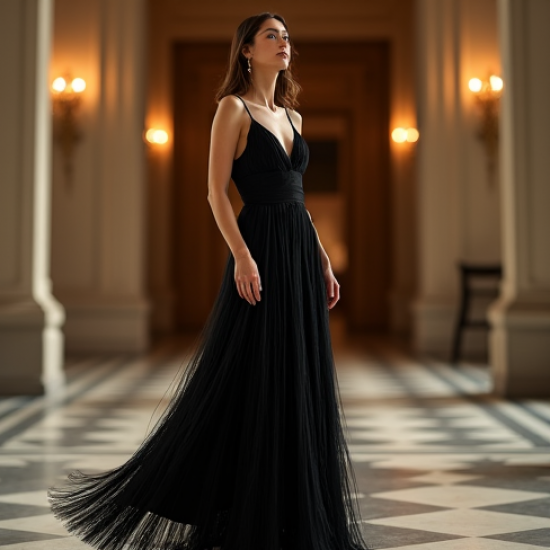 Women's Movement Fringe Maxi Dress