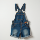 Women's Denim Short Overalls