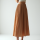 Women's High Waist Flared Skirt