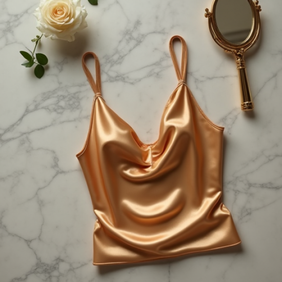 Cowl Neck Evening Drape Camisole