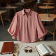 Lantern Sleeve Chiffon Work Shirt