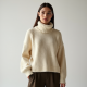Women's Turtleneck Crop Sweater